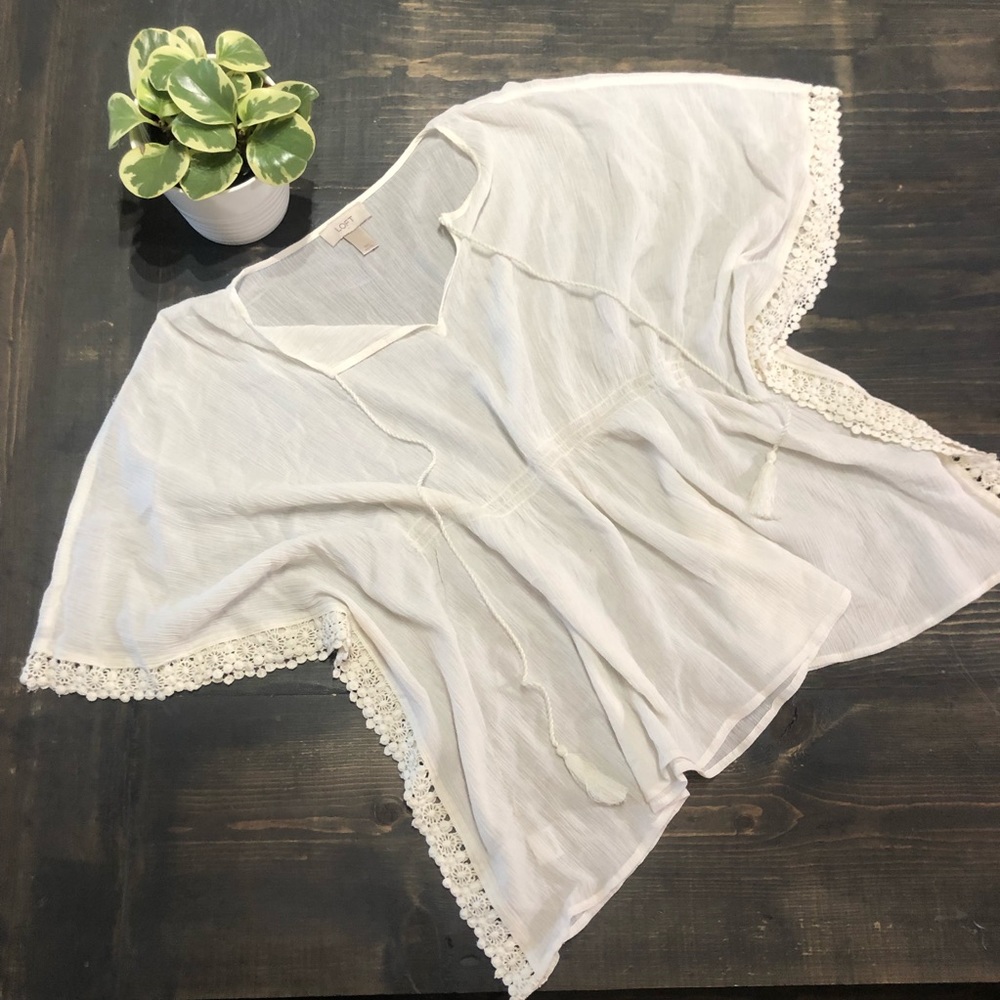 💕Loft Swim Cover-up sz M/L NWOT